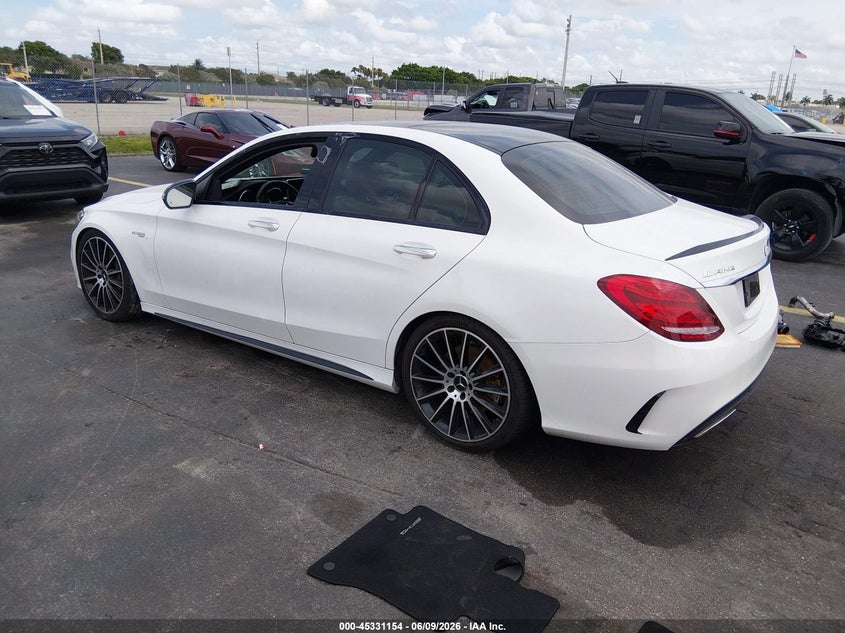 Vin: 55swf6eb5gu109909, lot: 45829092, mercedes-benz c 450 amg 4matic 20163
