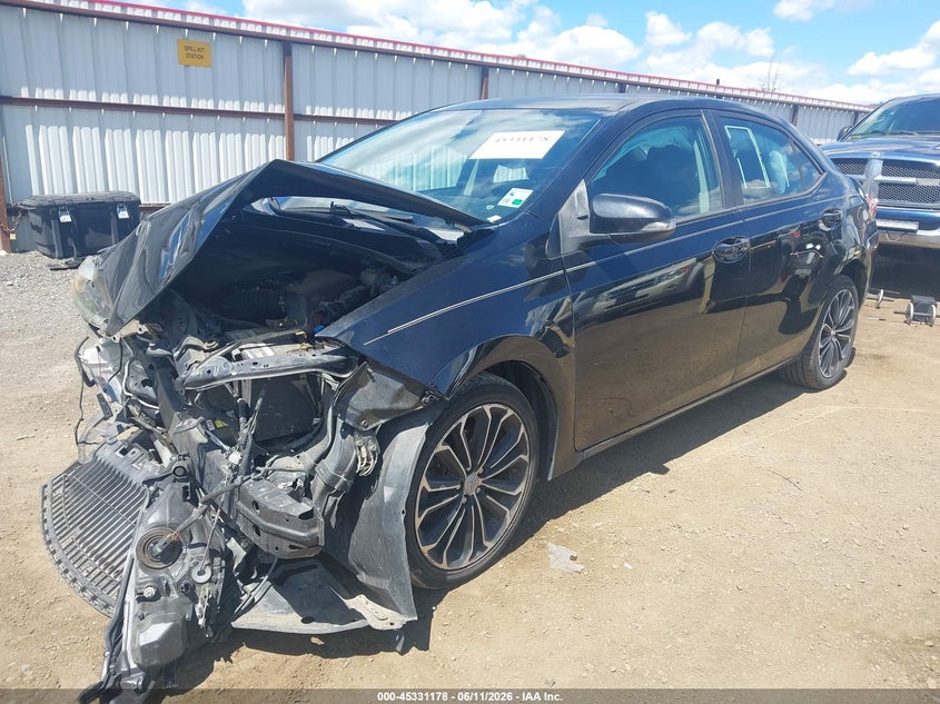 2016 TOYOTA COROLLA auction photo 2