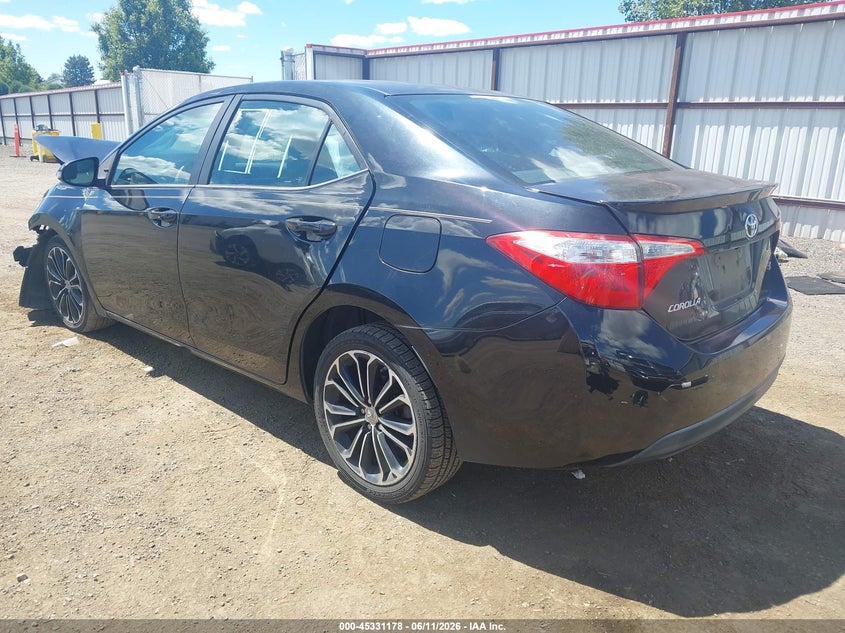2016 TOYOTA COROLLA auction photo 3