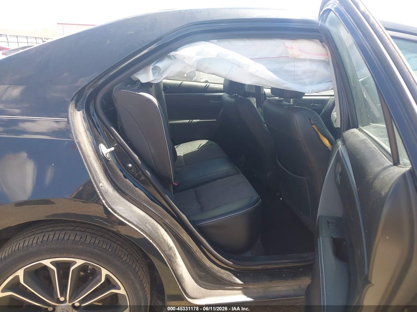 2016 TOYOTA COROLLA auction photo 8