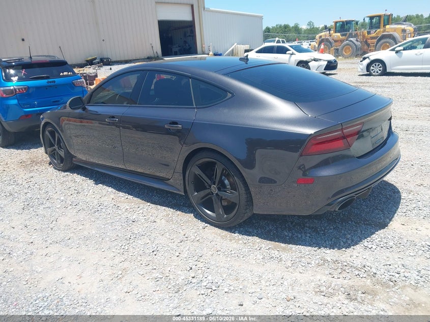Vin: wuaw2afc9gn900357, lot: 45829125, audi rs 7 prestige 20163