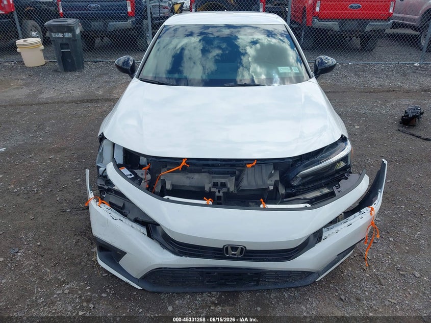 VIN 2HGFE2F54NH595238 2022 HONDA CIVIC SPORT