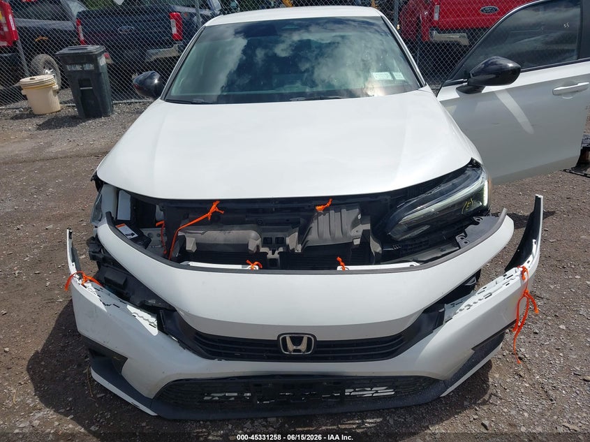 VIN 2HGFE2F54NH595238 2022 HONDA CIVIC SPORT