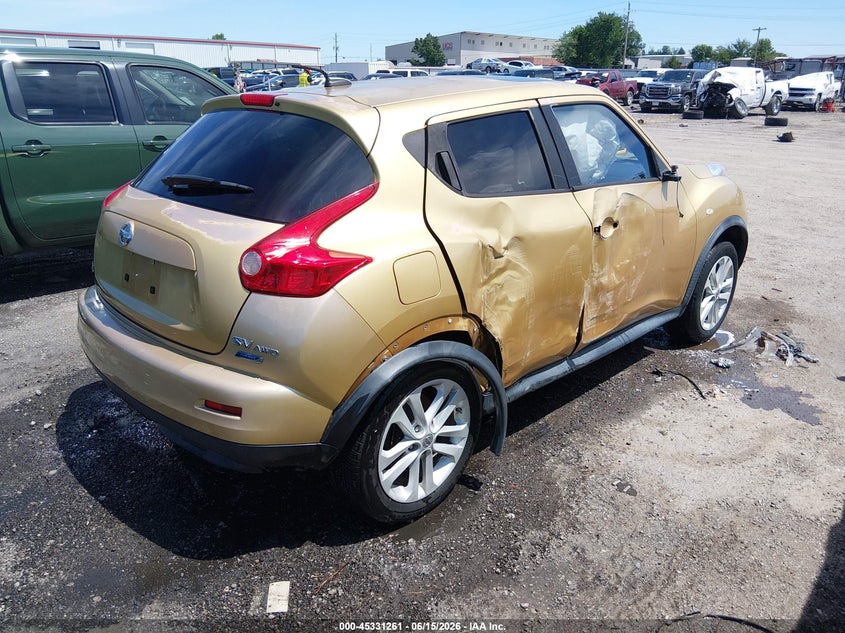 Vin: jn8af5mv5dt209278, lot: 45829197, nissan juke sv 20134