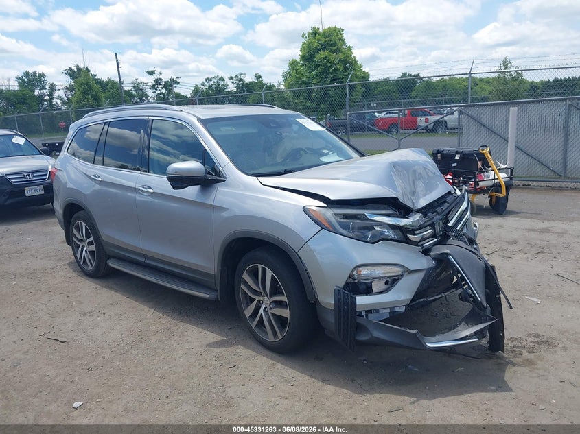 Vin: 5fnyf6h98jb005649, lot: 45829199, honda pilot touring 2018 img_1