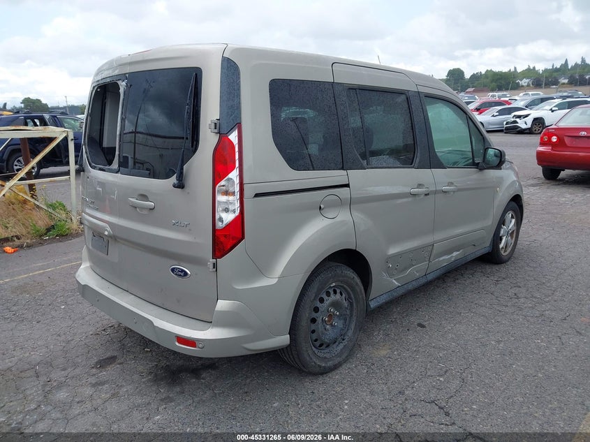 Vin: nm0as8f70e1150299, lot: 45829201, ford transit connect xlt 20144