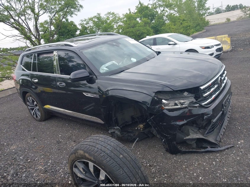 2021 Volkswagen Atlas 3.6L V6 Sel R-Line VIN: 1V2CR2CA4MC567530 Lot: 45331266