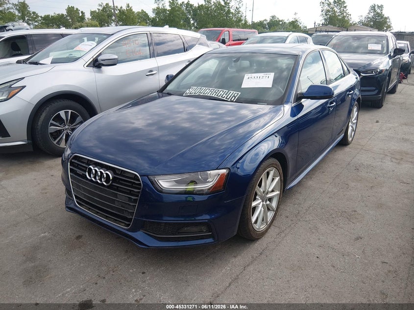 2014 Audi A4 2.0t Premium WAUFFAFL7EN028675 photo 1