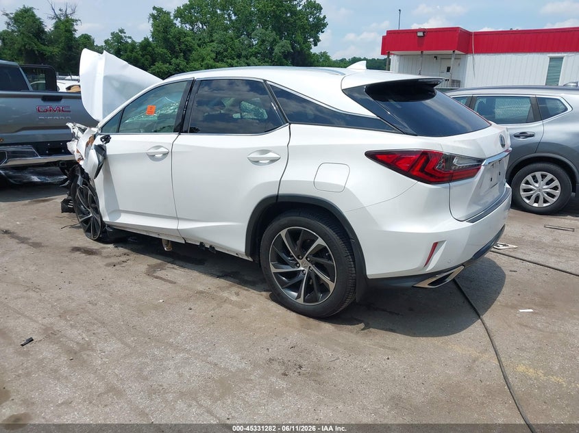 2017 LEXUS RX SPORT UTILITY VEHICLE 3.5L V-6 DOHC, VVT, 295HP