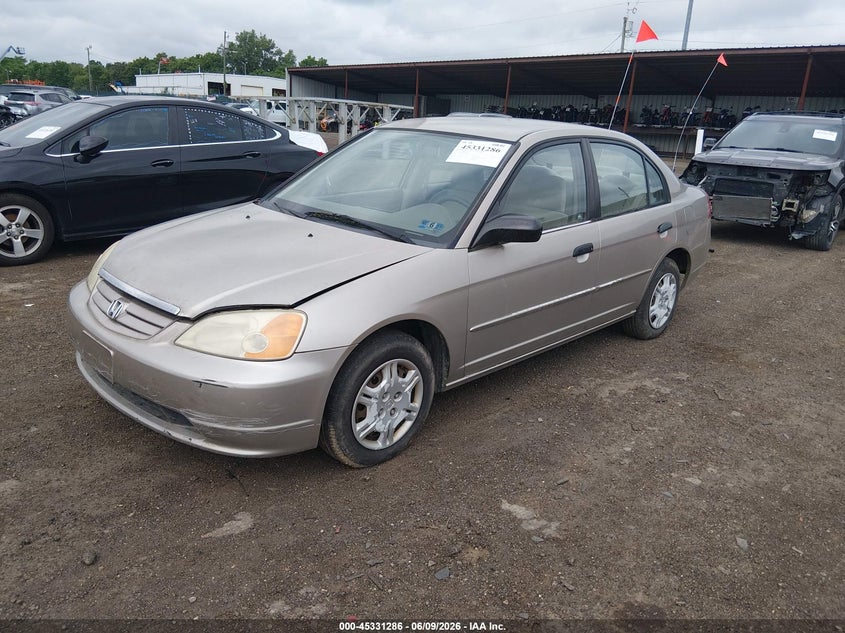 2001 HONDA CIVIC SEDAN 1.7L I-4 115HP