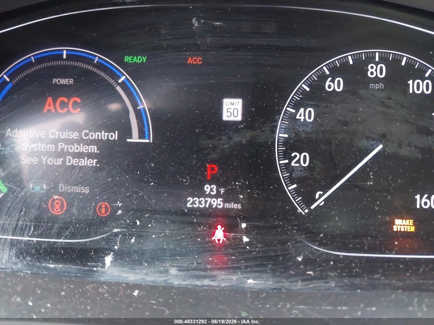 2020 Honda Insight Touring VIN: 19XZE4F92LE008070 Lot: 45331292
