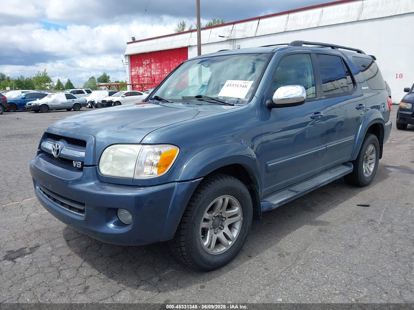 2007 Toyota Sequoia Limited V8 5TDBT48A97S280691 photo 1