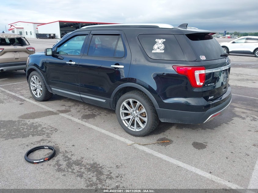 2016 FORD EXPLORER auction photo 3