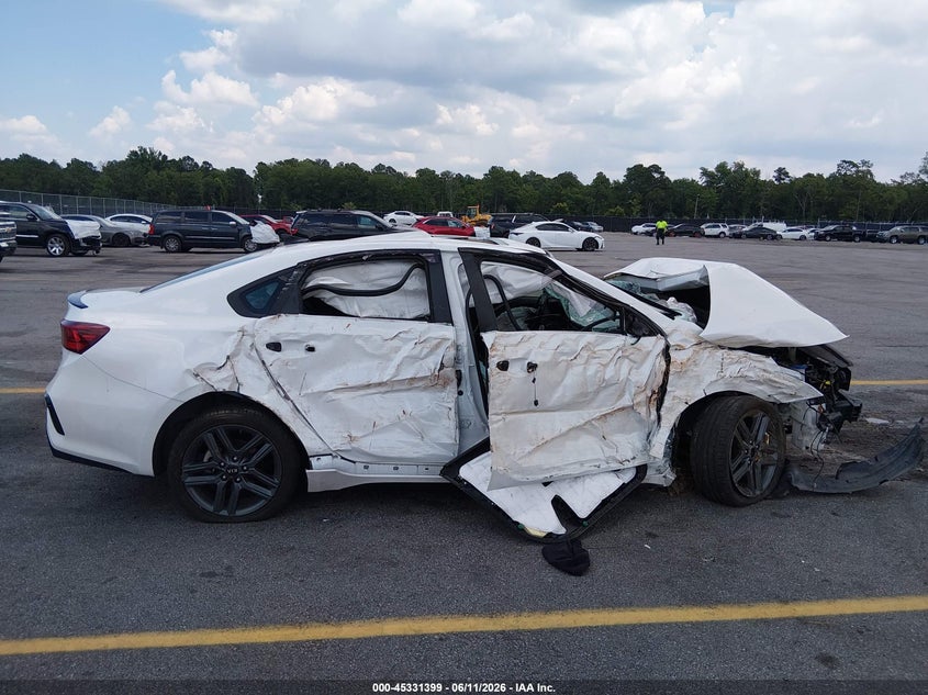VIN 3KPF34AD9ME418497 2021 KIA FORTE GT-LINE