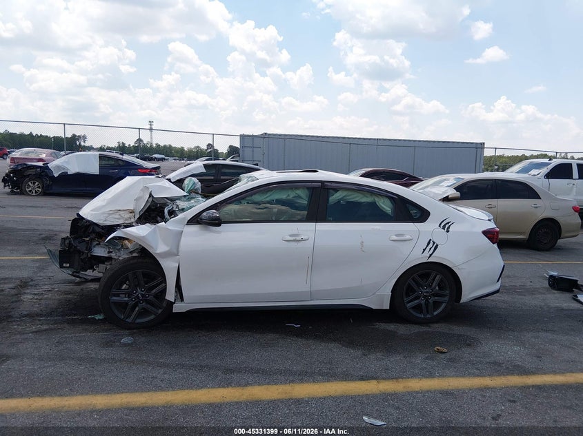 VIN 3KPF34AD9ME418497 2021 KIA FORTE GT-LINE