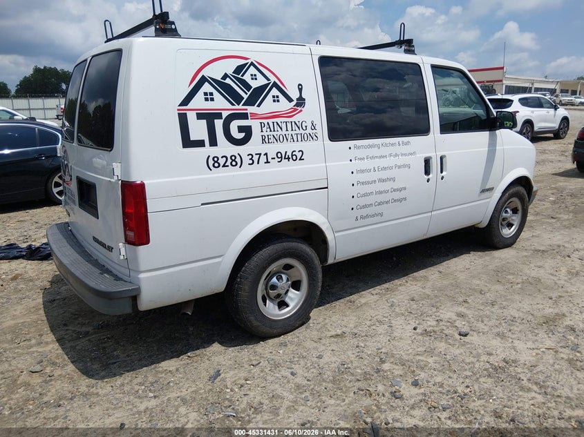 2002 CHEVROLET ASTRO auction photo 4