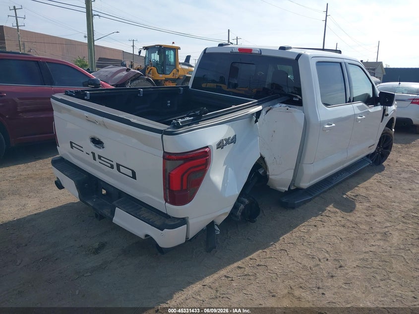 Vin: 1ftfw5ld3sfa05830, lot: 45829369, ford f-150 lariat 20254