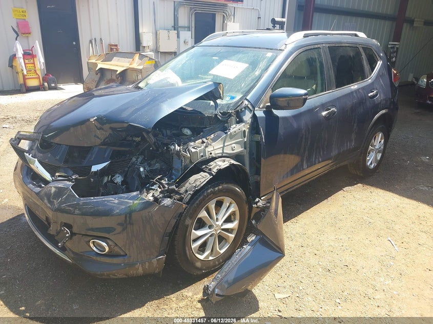 2016 Nissan Rogue Sv KNMAT2MVXGP653059 photo 1