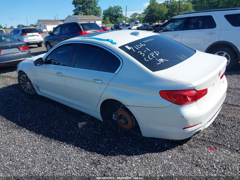 Vin: wbaja5c57jwa57106, lot: 45829408, bmw 530i 20183