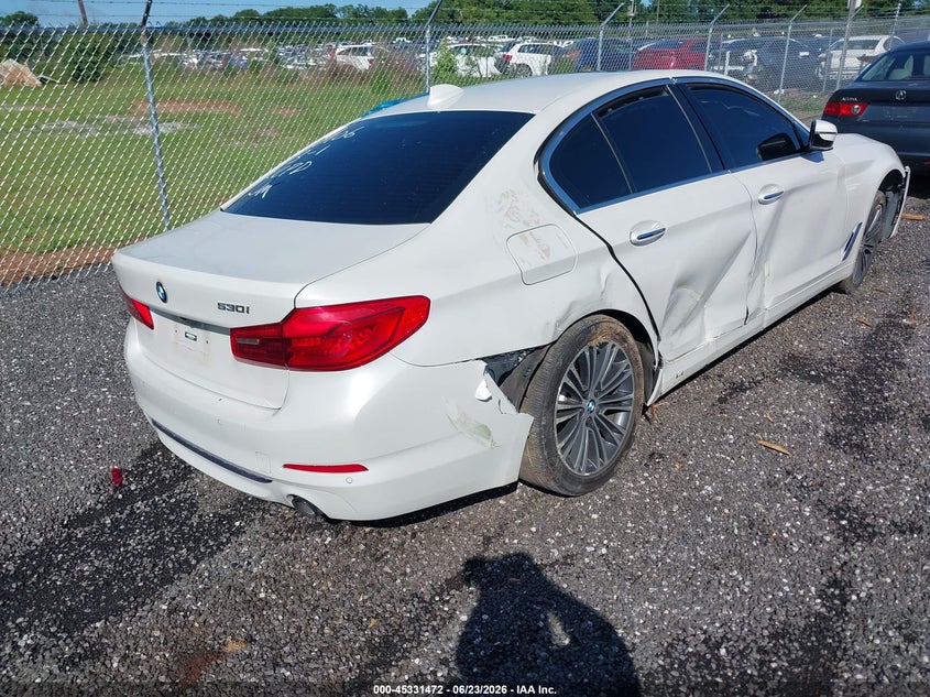 Vin: wbaja5c57jwa57106, lot: 45829408, bmw 530i 20184