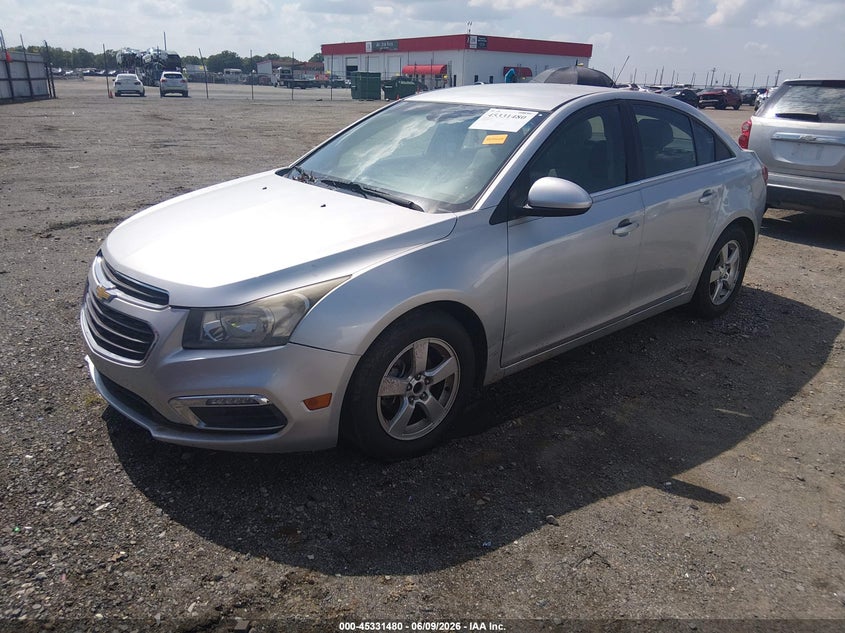 Vin: 1g1pc5sb5f7136344, lot: 45829416, chevrolet cruze 1lt auto 20152