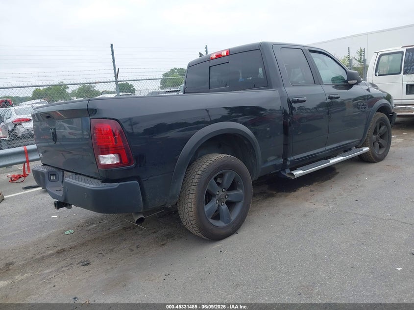 Vin: 1c6rr6gg1ks618638, lot: 45829421, ram 1500 classic warlock  4x2 6'4 box 20194