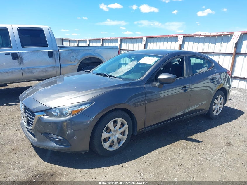 2017 Mazda Mazda3 Sport 3MZBN1U71HM100606 photo 1