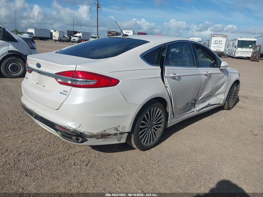 2017 FORD FUSION auction photo 4