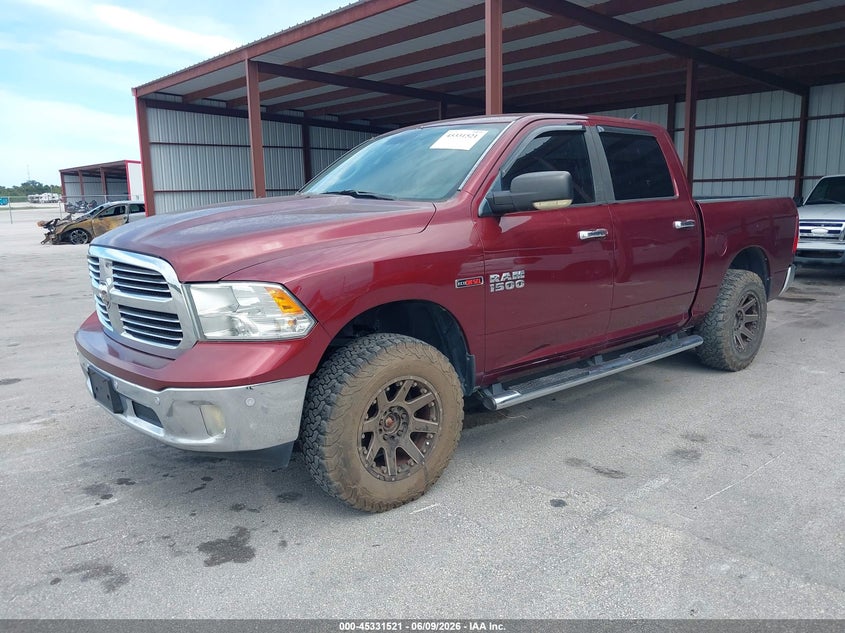 Vin: 1c6rr7lm7gs331460, lot: 45829457, ram 1500 big horn 20162