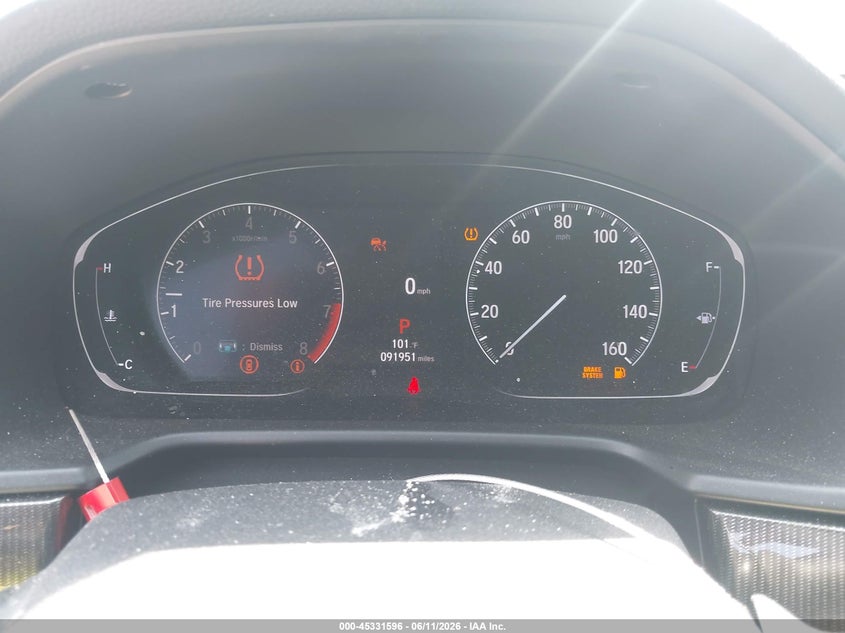 2021 HONDA ACCORD auction photo 7