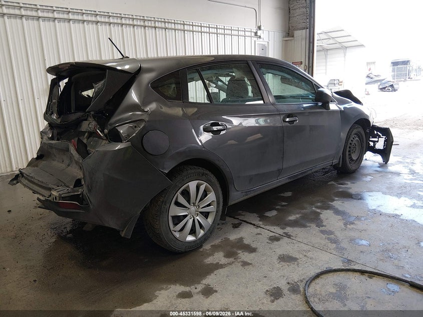 Vin: 4s3gtab69k3712523, lot: 45829534, subaru impreza 2.0i 20194