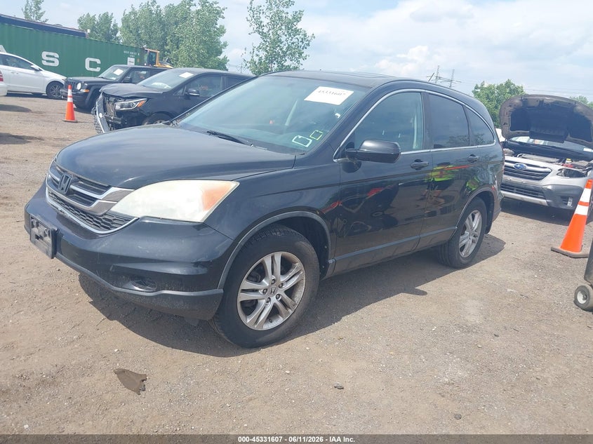 2010 Honda Cr-V Ex-L 5J6RE4H79AL056191 photo 1