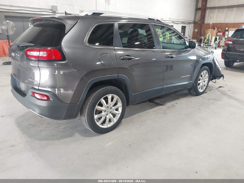 2014 JEEP CHEROKEE auction photo 4