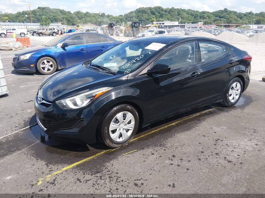 2016 Hyundai Elantra Se 5NPDH4AE3GH705920 photo 1