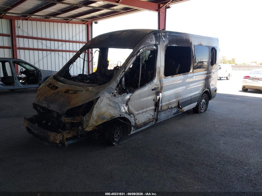 Vin: 1fbax2c82pkb59134, lot: 45829767, ford transit-350 passenger van xl 20232