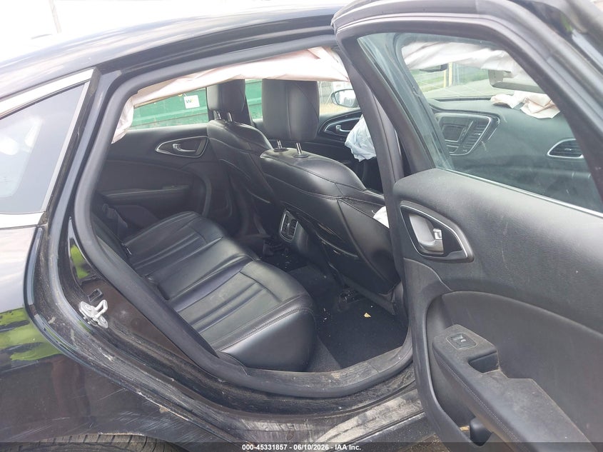 CHRYSLER 200 2015 VIN 1C3CCCCB6FN729641