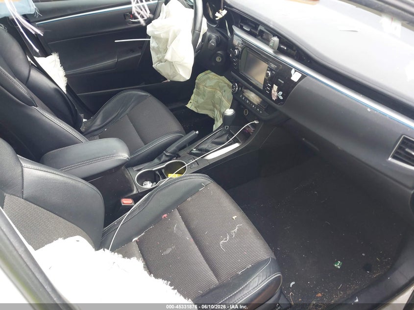 2015 TOYOTA COROLLA SEDAN 1.8L I-4 DOHC, VVT, 132HP