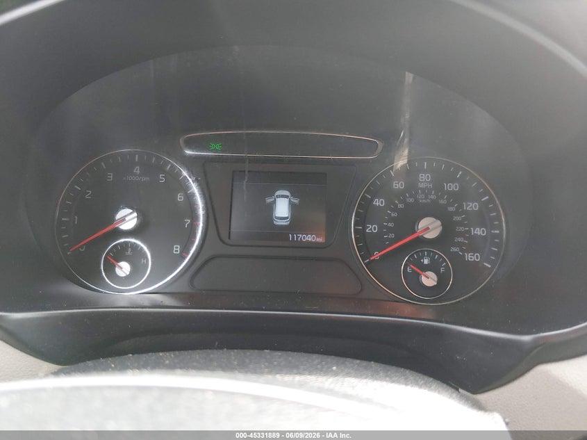 2019 Kia Sorento 2.4L Lx VIN: 5XYPGDA38KG563529 Lot: 45331889