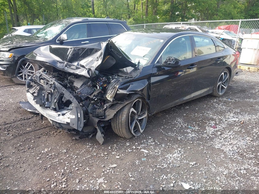 2021 HONDA ACCORD auction photo 2