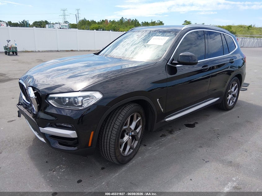 Vin: 5uxty5c08m9h20888, lot: 45829863, bmw x3 xdrive30i 20212