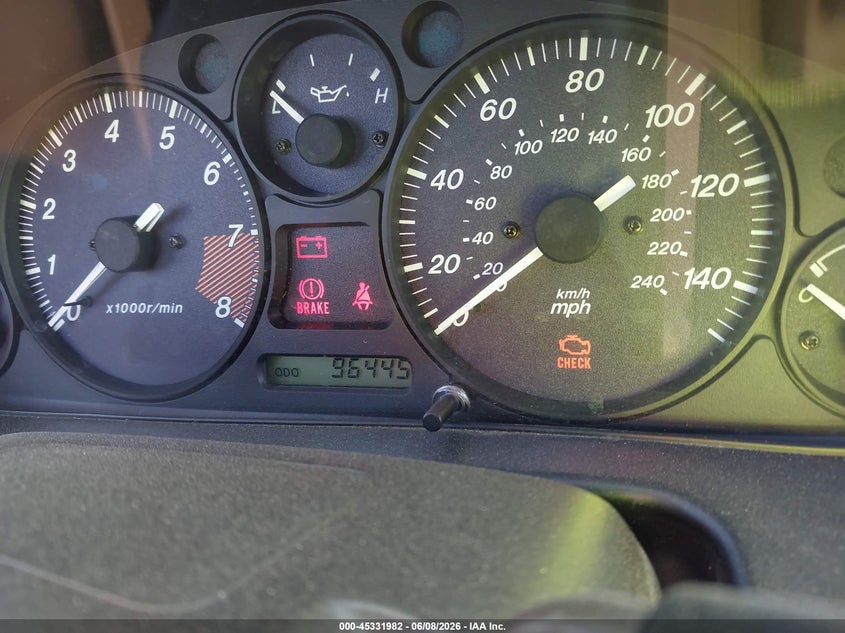 2000 Mazda Mx-5 Miata Ls/Special Edition VIN: JM1NB353XY0146535 Lot: 45331982