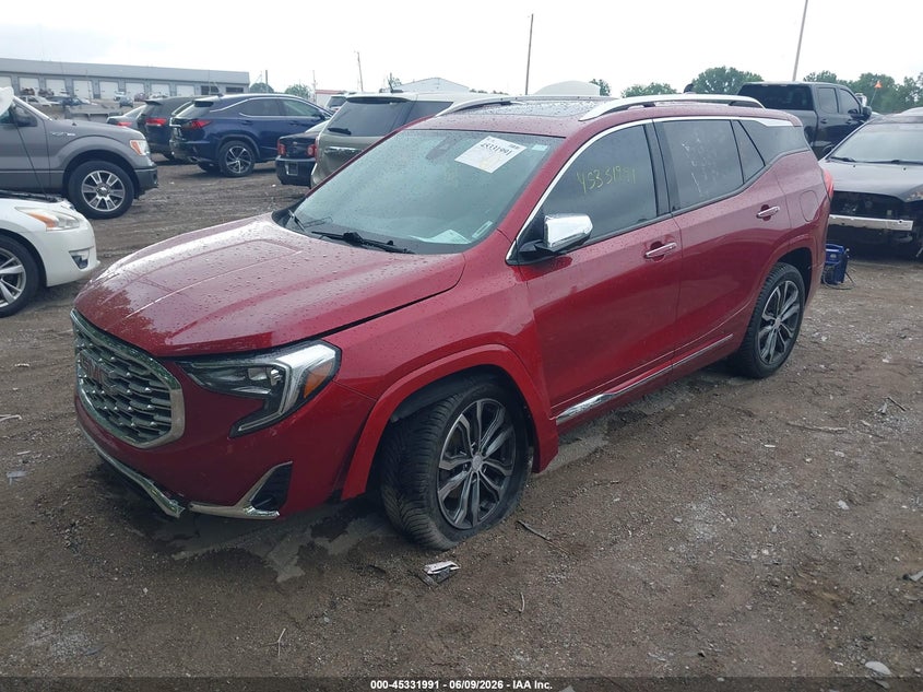 Vin: 3gkalxexxkl271216, lot: 45829927, gmc terrain denali 20192