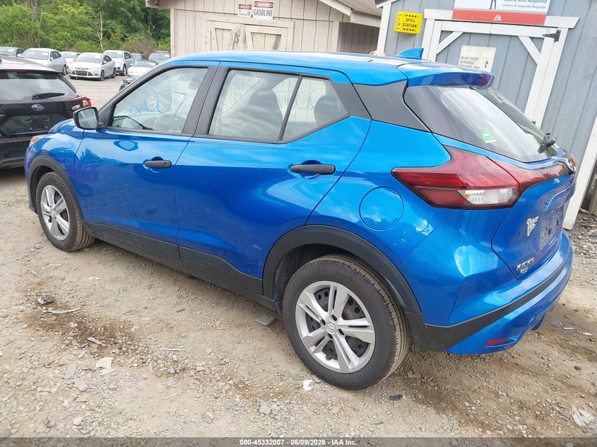 VIN 3N1CP5BV9ML523480 2021 NISSAN KICKS S XTRONIC CVT