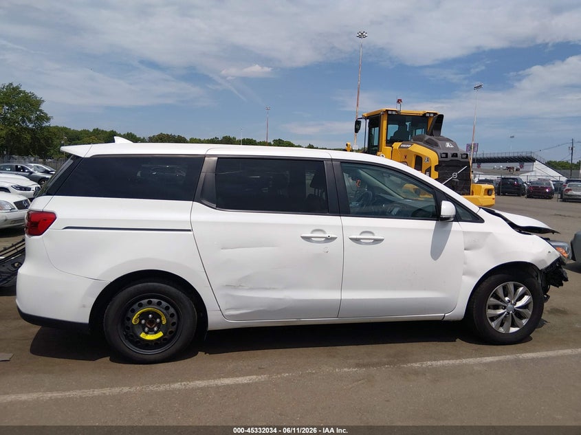 2019 Kia Sedona Lx VIN: KNDMB5C16K6538764 Lot: 45332034