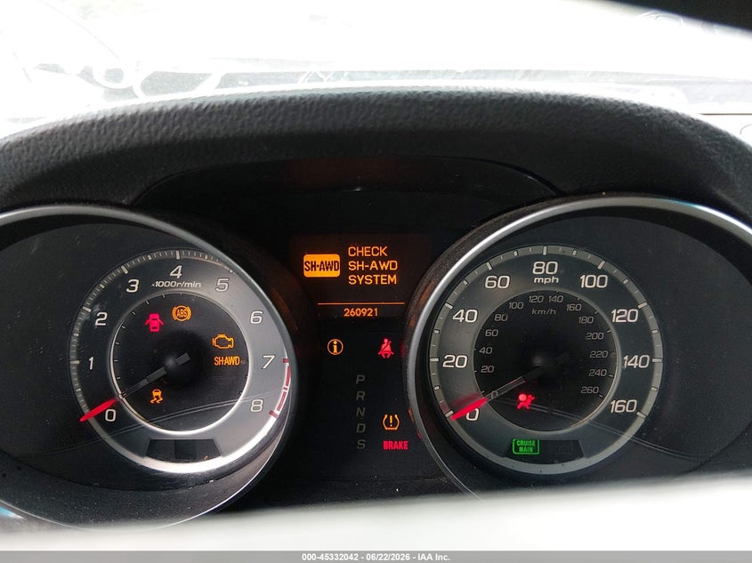 2011 ACURA MDX auction photo 7