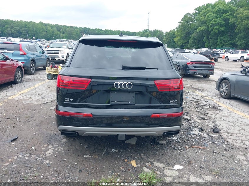 2018 Audi Q7 3.0T Premium VIN: WA1VAAF79JD027019 Lot: 45332050