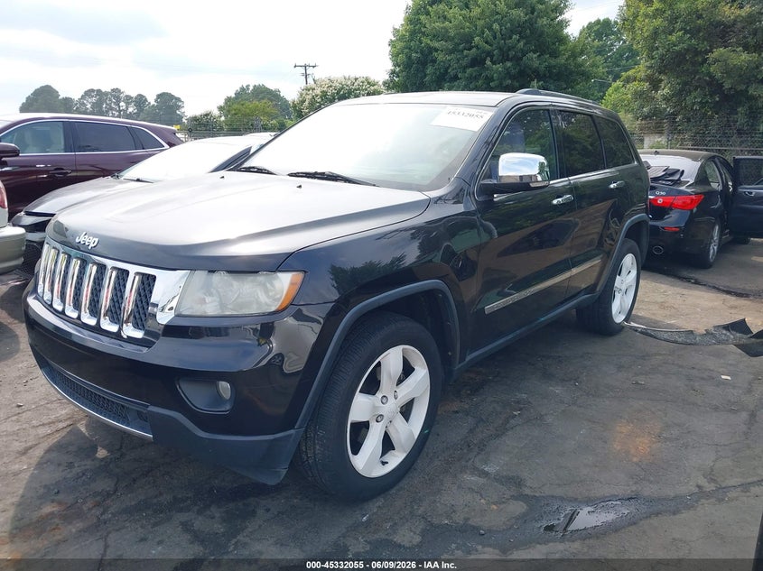 Vin: 1c4rject9dc652241, lot: 45829991, jeep grand cherokee overland 20132