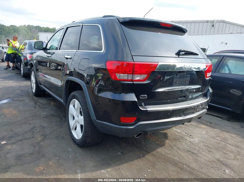Vin: 1c4rject9dc652241, lot: 45829991, jeep grand cherokee overland 20133