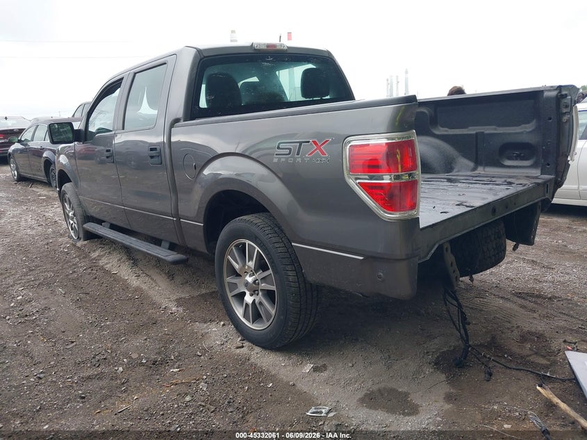 Vin: 1ftfw1ef6efb28386, lot: 45829997, ford f-150 stx 20143
