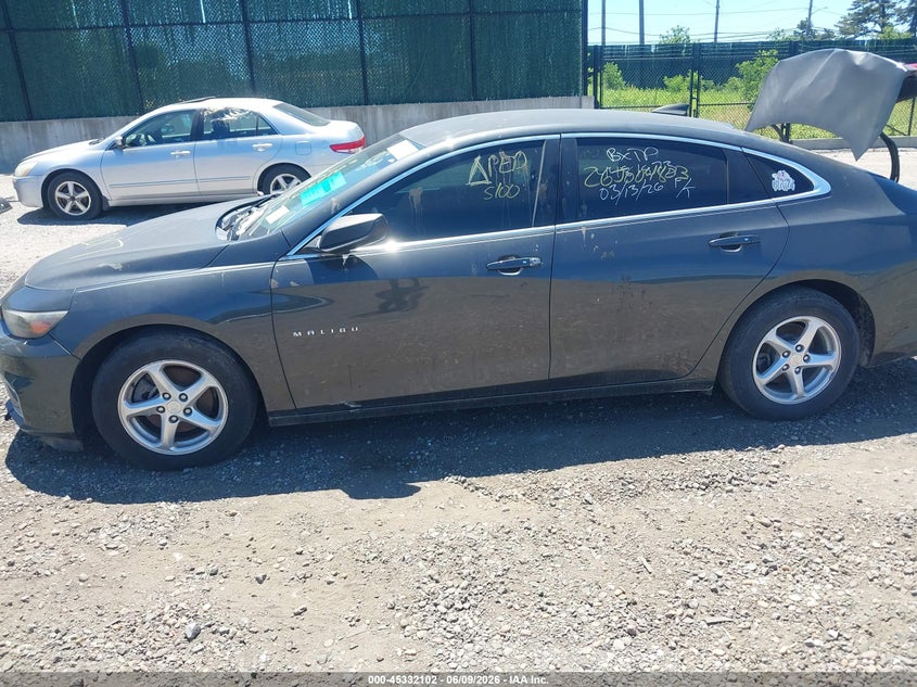 CHEVROLET MALIBU 2017 VIN 1G1ZB5ST6HF229628